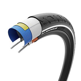 Michelin,  City Street,  Pneu de route