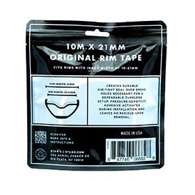 Stans No Tubes,  Fond de Jante,  Rubans de jante sans chambre à air