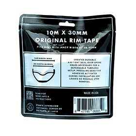 Stans No Tubes,  Fond de Jante,  Rubans de jante sans chambre à air
