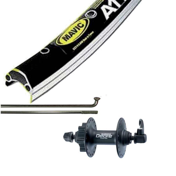 Wheel Shop,  Mavic A119 Noir/ Shimano Deore HB-M525,  Roue