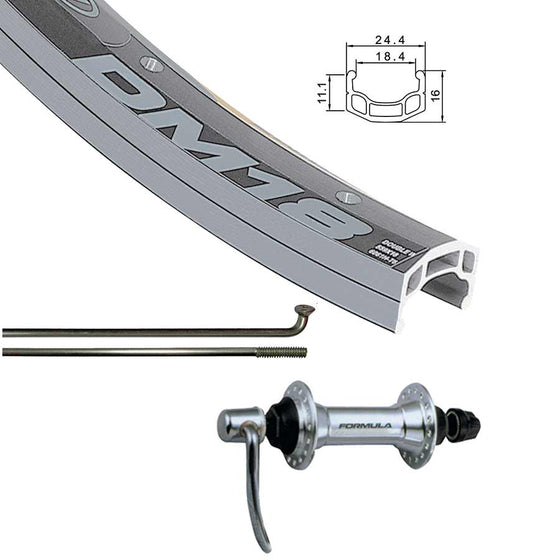 Wheel Shop,  Alex DM18 Argent/ Formula FM-21-QR,  Roue