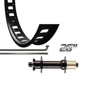 Wheel Shop,  Evo JP73 Noir/ Novatec D201SB,  Roue