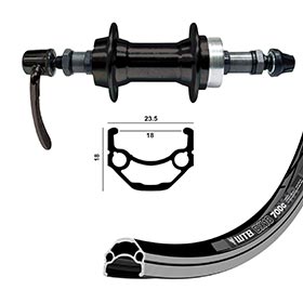 Wheel Shop,  WTB DX18,  Roue