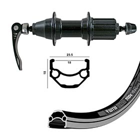 Wheel Shop,  WTB DX18,  Roue