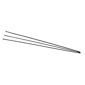 Zipp,  Rayons droits Sapim CX-Ray Noir,  Paquet de 3