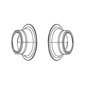 Zipp,  77/177 Adaptateurs d'essieu,  77 Disc Front 100/12mm TA
