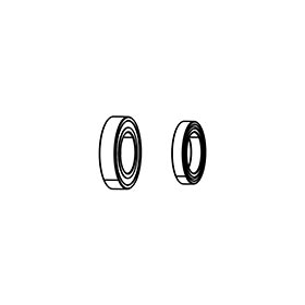 Zipp,  Roulements pour Super9 Disc,  Rear