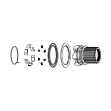  Zipp,  ZM2 SL,  Corps de cassette