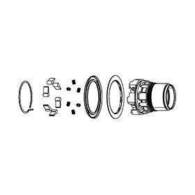 Zipp,  ZM2 SL,  Corps de cassette