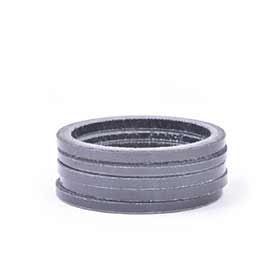 Wheels Manufacturing,   Espaceur de direction en carbone Lustré,  1-1/8''