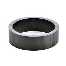 Wheels Manufacturing,  Espaceur de direction en carbone mat,  1-1/8''