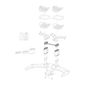 Zipp,  Vuka Aero C1 Trousse de surélévation,  Inclut pont 20 mm