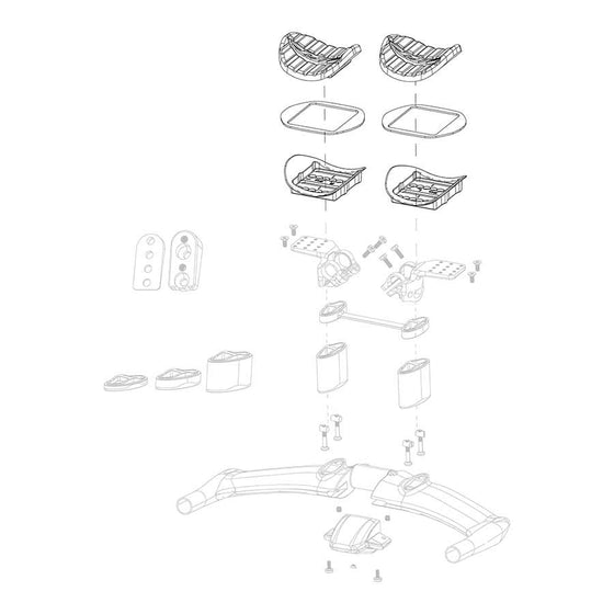 Zipp,  Vuka Aero C1 Appuis-bras,  Kit