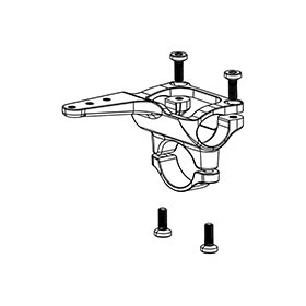 Zipp,  Fixation de remplacement pour Vuka Clip,  Fixation basse Gauche