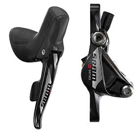 SRAM,  700,  Frein à disque de route avec leviers combinés