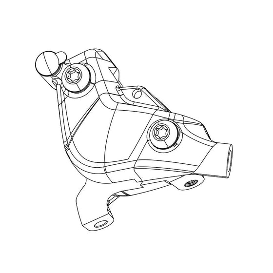 SRAM,  Étrier Red ETAP AXS Disc,  Flat Mount 2 morceaux