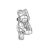 SRAM,  Red22 Caliper Assembly,  11.5018.024.000