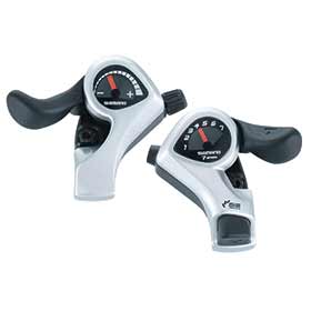 Shimano,  Tourney SL-TX50,  Leviers de vitesses