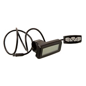 Promovec,  Afficheur LCD avec boutons