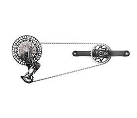 SRAM,  XX SL T-Type à Capteur de puissance,  Groupe de pièces