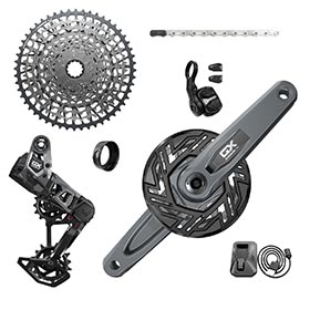 SRAM,  GX T-Type Pedal Assist,  Groupe de pièces