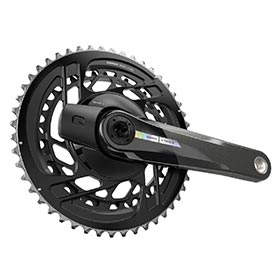 SRAM,  Force D2 2x,  Pédalier à capteur de puissance