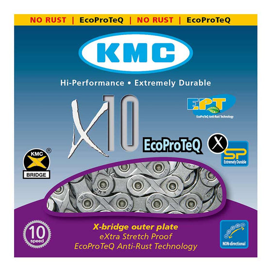 KMC,  X10 EPT,  Chaîne