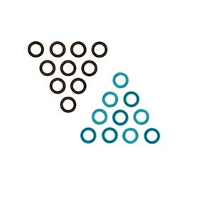 RockShox,  Reverb Bulk U-Cup Inner Sealhead,  Qté 10 (Inclut joints en U) - Reverb Stealth A2 et B1