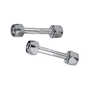 EVO,  Boulon De Tige De Selle En Cr-Mo 45mm Argent