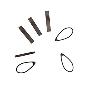 Look,  Espaceurs pour tige de selle E-Post 2 EVO,  1 x 1mm