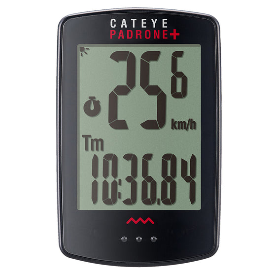 CatEye,  Padrone +,  Cyclomètre