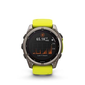 Garmin,  fenix 8 Solar Sapphire 51mm,  Montre