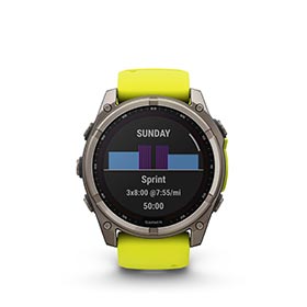 Garmin,  fenix 8 Solar Sapphire 51mm,  Montre