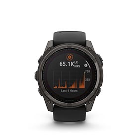 Garmin,  fenix 8 Solar Sapphire 51mm,  Montre