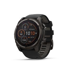 Garmin,  fenix 8 Solar Sapphire 51mm,  Montre