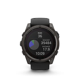 Garmin,  fenix 8 Solar Sapphire 51mm,  Montre