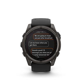 Garmin,  fenix 8 Solar Sapphire 51mm,  Montre