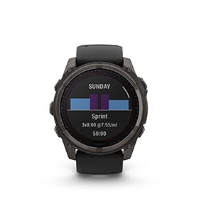 Garmin,  fenix 8 Solar Sapphire 51mm,  Montre