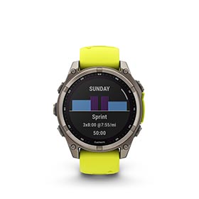 Garmin,  fenix 8 Solar Sapphire 47mm,  Montre