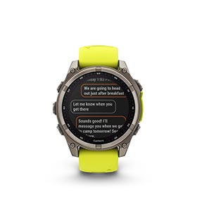 Garmin,  fenix 8 Solar Sapphire 47mm,  Montre