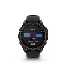 Garmin,  fenix 8 Solar Sapphire 47mm,  Montre