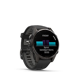 Garmin,  fenix 8 AMOLED Sapphire 43mm,  Montre