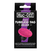 Muc-Off,  Tubeless Tag Holder,  Noir/Rose