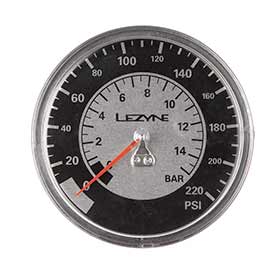 Lezyne,  Tête de pompe à pied,  Jaune