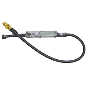 Lezyne,  Tête de pompe à pied,  Jaune