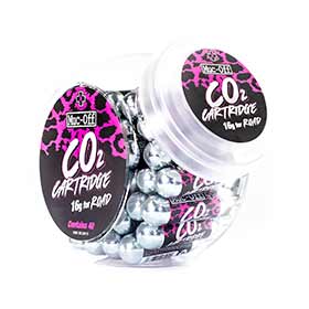 Muc-Off,  Cartouches CO2 16g,  Avec filets