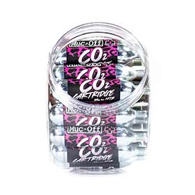 Muc-Off,  Cartouches CO2 25g,  Avec filets