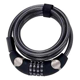 OnGuard,  OG 5503,  Câble spirale avec serrure à combinaison