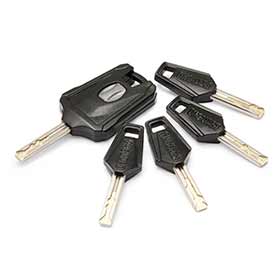 OnGuard,  Doberman 8029,  Câble spirale avec serrure à clé