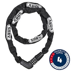 Abus,  Steel-O-Chain 5805C Chaîne avec serrure à combinaison,  5mm x 75cm (5mm x 2.5')
